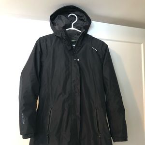 Helly Hansen Black Rain Jacket- size medium